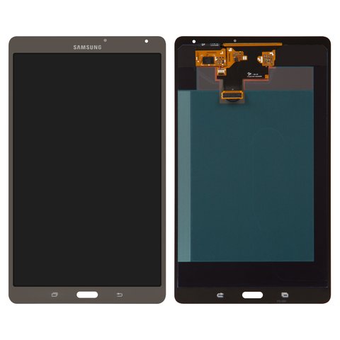 Дисплей для Samsung T700 Galaxy Tab S 8.4, сірий, версія Wi Fi , без рамки