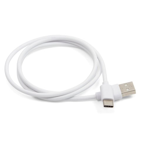 USB кабель, USB тип C, USB тип A, 120 см, білий