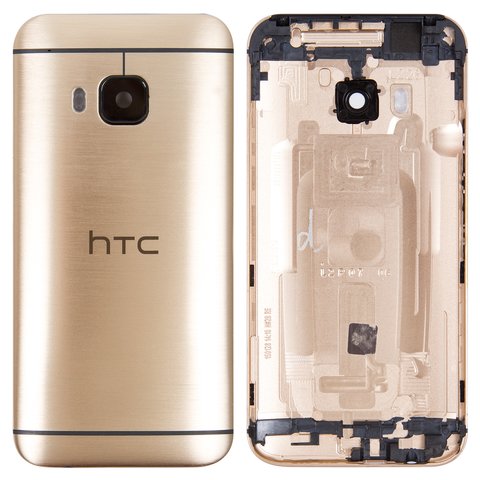 Задняя панель корпуса для HTC One M9, золотистая
