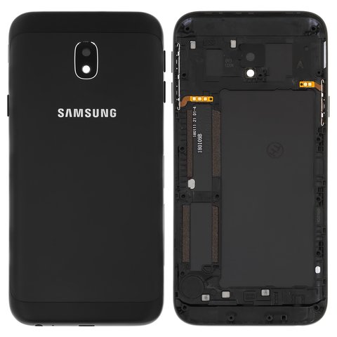 Задня панель корпуса для Samsung J330F Galaxy J3 2017 , чорна