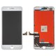 Дисплей для iPhone 7 Plus, белый, с рамкой, Copy, Tianma, с пластиками камеры и датчика приближения