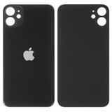 Задняя панель корпуса для iPhone 11, черная, не нужно снимать стекло камеры, Copy, big hole