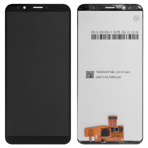 Дисплей для Huawei Honor 7C Pro 5,99", Y7 2018 , Y7 Prime 2018 , черный, без логотипа, без рамки, High Copy
