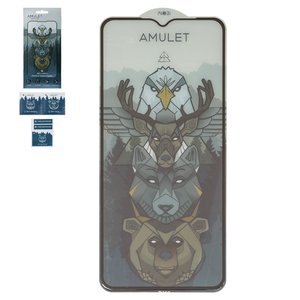 Защитное стекло iNobi Amulet для Oppo A17, A18, A38, Full Glue, Anti Static, черный