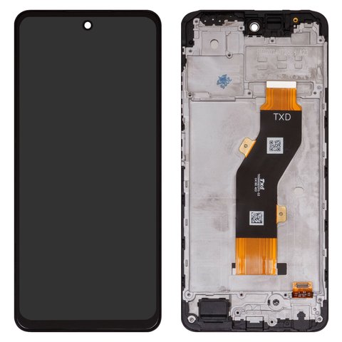 Дисплей для Infinix Hot 40i X6528B , чорний, з рамкою, Original PRC , TXDI660QCEPX 53