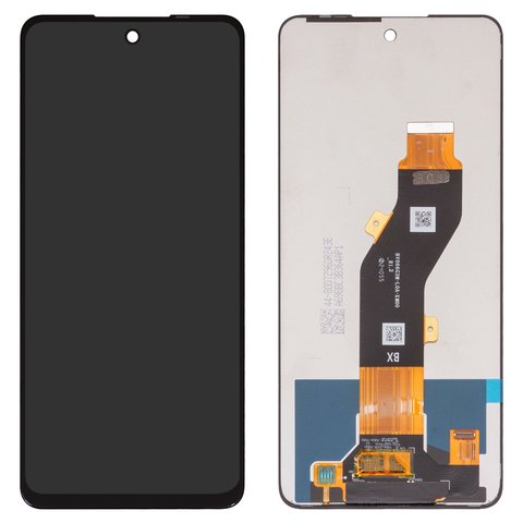 Дисплей для Tecno Pop 8, Spark 20 KJ5 , Spark 20C BG7 , Spark Go 2024  BG6 ; Infinix Hot 40i X6528B , Smart 8 X6525 , черный, без рамки, Original PRC , BV066G3M L0A XM00