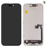 Дисплей для iPhone 16 Pro, черный, с рамкой, High Copy, без микросхемы, (OLED), DD-OLED soft, 120Hz