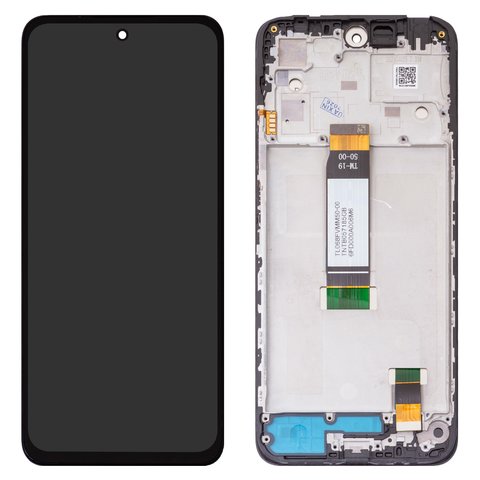 Дисплей для Xiaomi Poco M6 Pro 5G, Redmi 12, Redmi 12 5G, чорний, з рамкою, Original PRC , tianma
