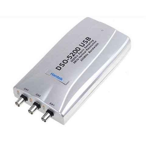 Osciloscopio USB portátil Hantek DSO 5200
