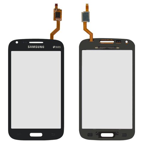 Touchscreen compatible with Samsung I8260 Galaxy Core, I8262 Galaxy Core, dark blue 