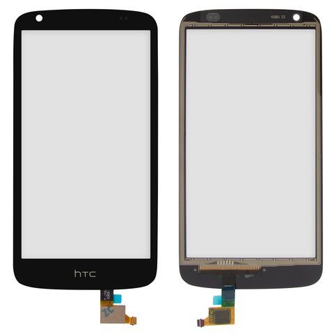 Touchscreen compatible with HTC Desire 526G Dual sim, black, 128 × 66 mm  