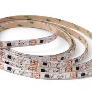 RGB LED Strip SMD5050, WS2811 white, with controls, IP65, 12 V, 60 LEDs m, 5 m 