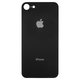 Housing Back Cover compatible with iPhone 8, (black, need to remove the camera glass, small hole)