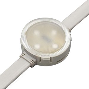 Round LED Module Kit full color, 4 SMD3535 LEDs, 40 mm, IP68, 20 pcs. 
