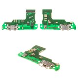 Flat Cable compatible with Huawei Y6 (2018), Y6 Prime (2018), (charge connector, with microphone, charging board)