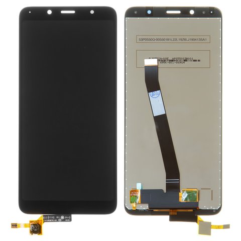 LCD compatible with Xiaomi Redmi 7A, black, without frame, original change glass  , MZB7995IN, M1903C3EG, M1903C3EH, M1903C3EI 