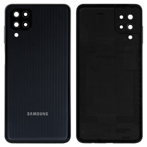 Panel trasero de carcasa puede usarse con Samsung M127 Galaxy M12, negra
