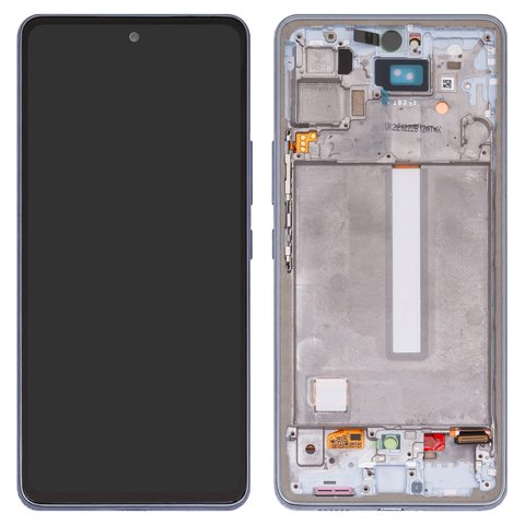 Дисплей для Samsung A536 Galaxy A53 5G, синий, с рамкой, Original PRC 
