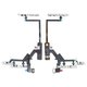 Flat Cable compatible with iPhone 14 Pro Max, (start button, sound button, Original (PRC))