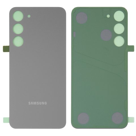 Housing Back Cover compatible with Samsung S916 Galaxy S23 Plus, gray, graphite 