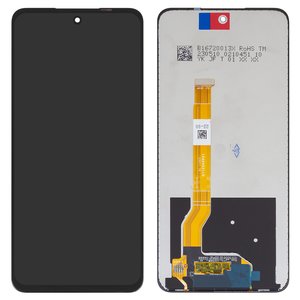 LCD compatible with Realme 11 5G, C55, Narzo N55; OnePlus Nord CE3 Lite 5G; Oppo A1 5G, A58 4G, A98 5G, black, without frame, Original PRC , CPH2375 CPH2577 PHS110 RMX3710 DI0672JNI01 1540452110 PM6725JB1 4 11 