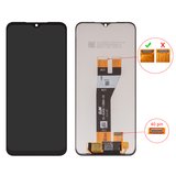 LCD compatible with Samsung A146P Galaxy A14 5G, A146U Galaxy A14 5G, (black, without frame, High Copy, 40 pin)