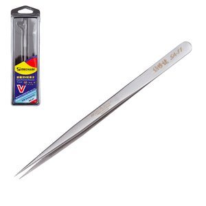 Mounting Tweezers Mechanic SA 11, straight, 140 mm, super precision 
