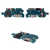 Flat Cable compatible with Samsung A256 Galaxy A25, (charge connector, with microphone, with components, charging board)