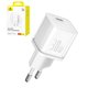 Adaptador de red Baseus GaN5S, 30 W, Fast Charge, blanco, 1 puerto, #P10162504213-00