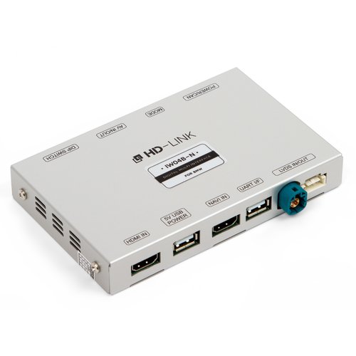 Видеоинтерфейс с HDMI для BMW CIC с активными парковочными линиями