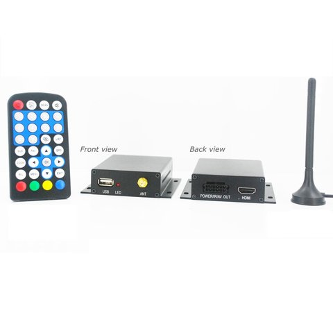 Sintonizador digital de TV MPEG4 para coche DVB T7000