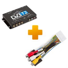DVB T2 TV Receiver and Connection Cable Kit for Toyota Citroen Peugeot X Touch X Nav Monitors - Short description