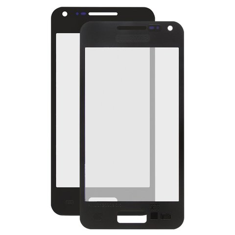 Housing Glass compatible with Samsung I9070 Galaxy S Advance, black 