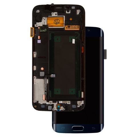 LCD Binding Frame compatible with Samsung I8190 Galaxy S3 mini, dark blue 
