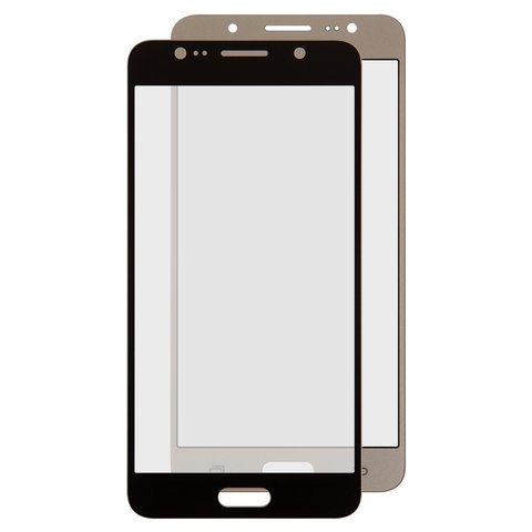 Housing Glass compatible with Samsung J510F Galaxy J5 2016 , J510FN Galaxy J5 2016 , J510G Galaxy J5 2016 , J510M Galaxy J5 2016 , J510Y Galaxy J5 2016 , golden 