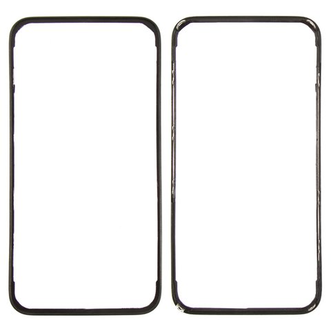 LCD Binding Frame compatible with Apple iPhone 4S, black 