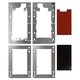 LCD Module Mould compatible with Apple iPhone 6 Plus; YMJ 3-01, (for OCA film gluing,  to glue glass in a frame, set)