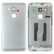 Housing Back Cover compatible with Huawei Nova Plus, (white)