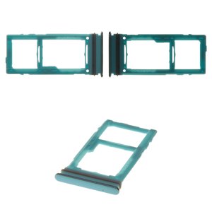 SIM Card Holder compatible with Samsung A525 Galaxy A52, A526 Galaxy A52 5G, A725 Galaxy A72, A726 Galaxy A72 5G, blue 