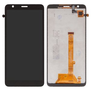 LCD compatible with ZTE Blade A3 2019 , Blade L8, Blade L9, black, without frame, original change glass  , S495HZYPO109ABNINA  