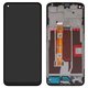 LCD compatible with Oppo A54 5G, A74 5G, A93 5G, (black, with frame, High Copy, CPH2195, OPG02, CPH2197, CPH2263, PCGM00, PEHM00, PEHT00)
