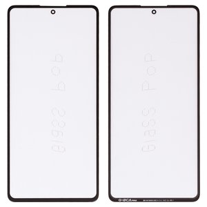 Housing Glass G+OCA PRO compatible with Xiaomi 11T, 11T Pro, with OCA film, black 