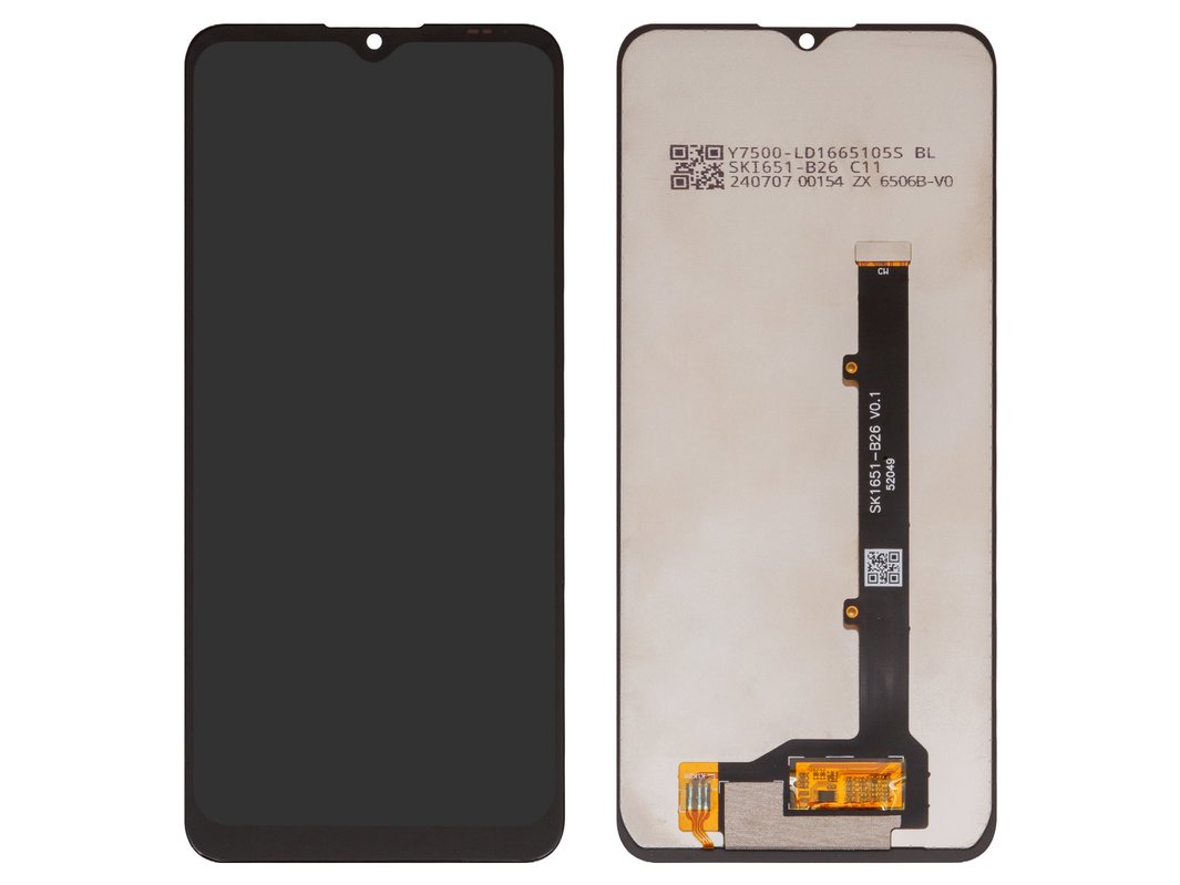 LCD compatible with ZTE Blade A51 (2021), Blade A71 A7030, (black