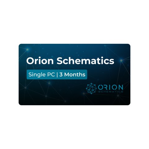 Orion Schematics Single PC 3 Months