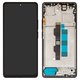LCD compatible with Xiaomi Redmi Note 13 Pro 4G, (black, with frame, High Copy, (OLED))