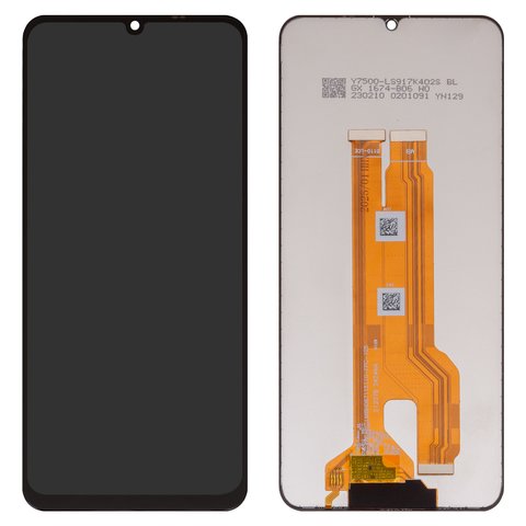 LCD compatible with Realme Note 60X, black, without frame, High Copy