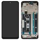 Дисплей для Motorola Moto E15, Moto G05, Moto G15, черный, с рамкой, High Copy, 1540484161