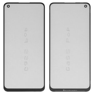 Стекло корпуса G+OCA PRO для Realme 9 Pro plus, с OCA пленкой, черное