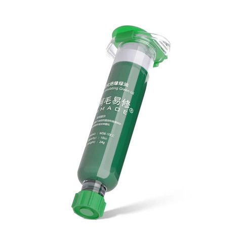 Soldering Mask Amaoe M56, green, 10 ml, UV 