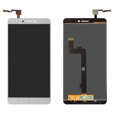 Pantalla LCD puede usarse con Xiaomi Mi Max, blanco, sin marco, High Copy, 2016001, 2016002, 2016007